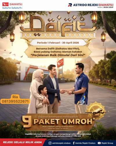 Promo Daihatsu Bulan Idul Fitri